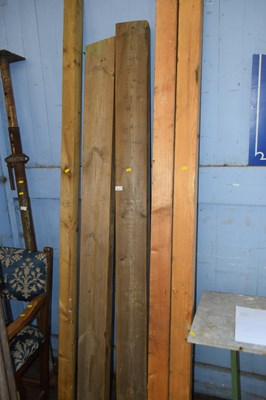 Lot 831 - various pine posts