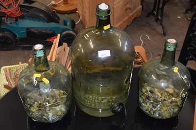 Lot 857 - Three glass terrariums