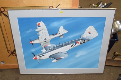 Lot 862 - Thijs Postma study of aircraft