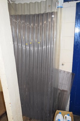 Lot 897 - A quantity of corrogated plastic sheets