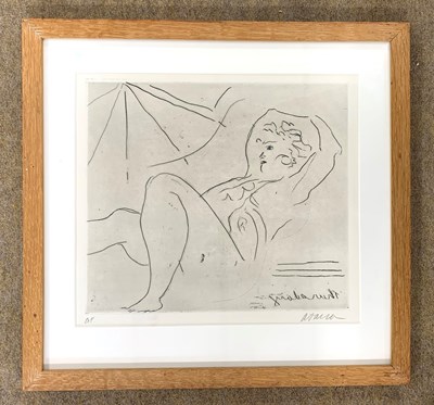 Lot 64 - Follower of Henri Matisse, Reclining nude,...