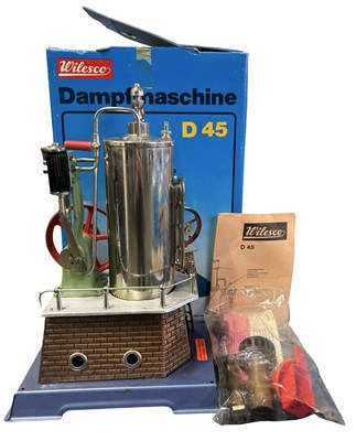 Lot 35 - A boxed Wilesco D45 Steam Engine