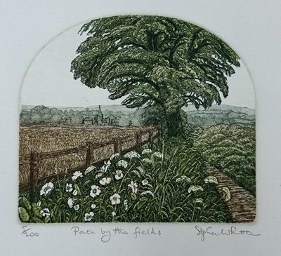 Lot 73 - Stephen White (b. 1953), couloured Etching,...