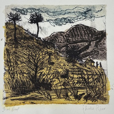 Lot 111c - Luke Piper (b 1966), original Print with chine...