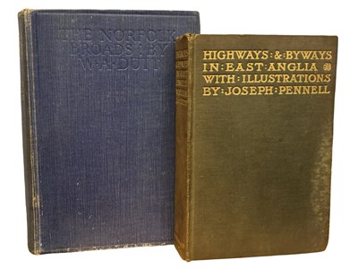 Lot 627 - W A DUTT: 2 Titles: THE NORFOLK BROADS, London,...