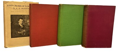 Lot 623 - R H MOTTRAM: 4 Titles: JOHN CROME OF NORWICH,...