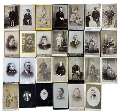 Lot 1178 - Various Carte de Visite photographs, all by...