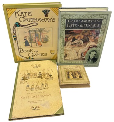 Lot 383 - KATE GREENAWAY: 4 Titles: JANE AND ANNE TAYLOR:...