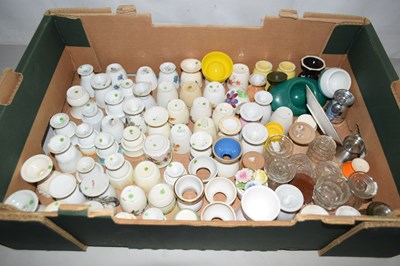 Lot 565 - Collection of various egg cups