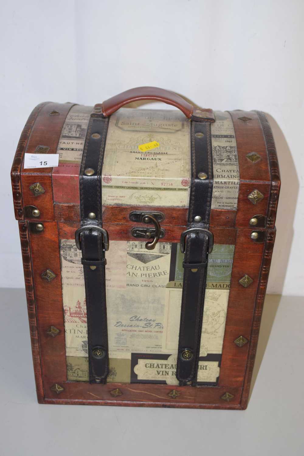 Lot 15 - A modern wine box