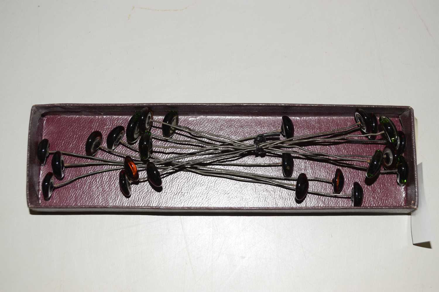 Lot 89 - Box of glass eyes for soft toys