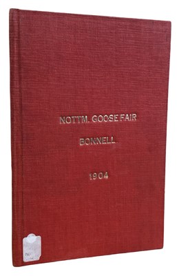 Lot 574 - NOTTINGHAM GOOSE FAIR 1904. R. Fleeman & Sons,...