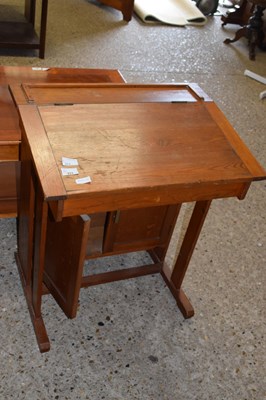 Lot 313 - Vintage school desk