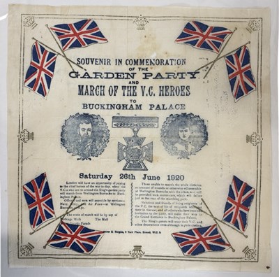 Lot 1124 - ORIGINAL CREPE PAPER BROADSIDE - HANDKERCHIEF ....