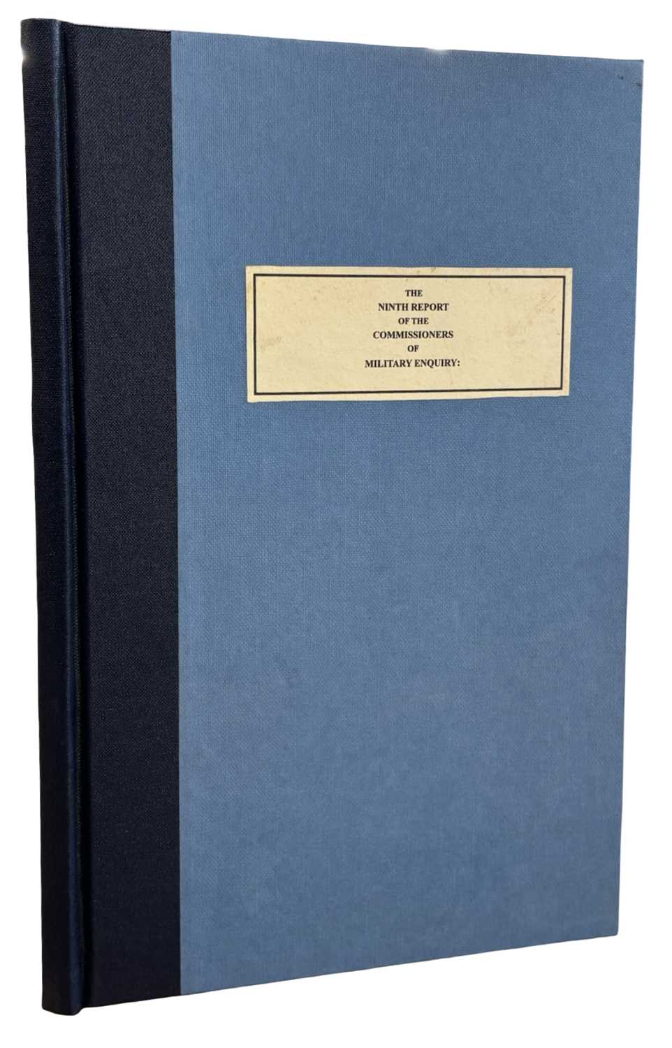 Lot 23 - NAPOLEONIC WARS. 1809. The Ninth Report...
