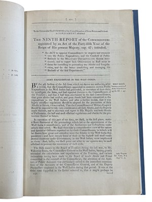 Lot 23 - NAPOLEONIC WARS. 1809. The Ninth Report...