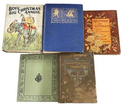 Lot 381 - CHILDREN’S AND ILLUSTRATED. A small group of 5...