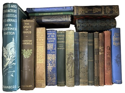 Lot 823 - DECORATIVE BINDINGS. One Box of Decorative...
