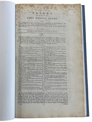 Lot 24 - NAPOLEONIC WAR. 1810. Papers relating to the...