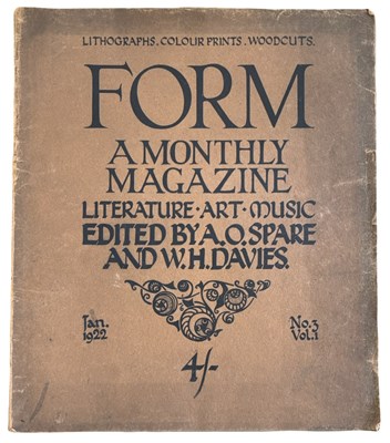 Lot 944 - Form A Monthly Magazine Containing Poetry,...