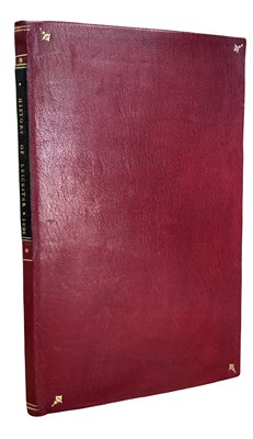 Lot 597 - AMERICA - U.S DEDICATION COPY. Sketches of the...