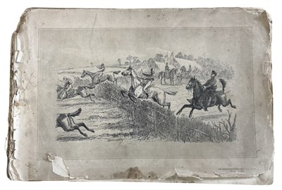 Lot 930 - PHIZ. Hablot Knight Browne. Hunting Sketches...