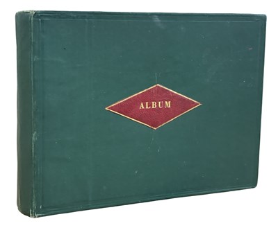 Lot 1165 - TRANSPORT PHOTOGRAPH ALBUM. 19th Century,...