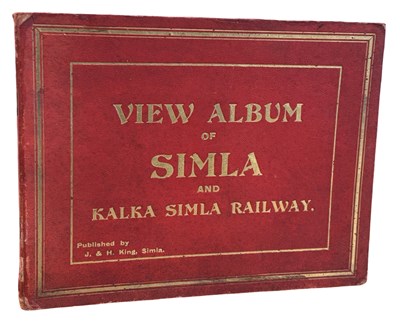 Lot 1166 - INDIA. Views of Simla and Kalka Simla Railway....