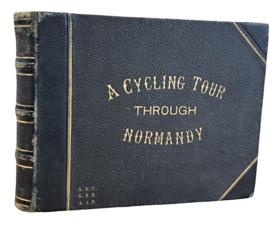 Lot 1167 - A CYCLING TOUR THROUGH NORMANDY. Photograph...