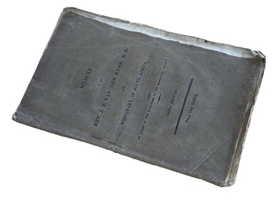 Lot 1237 - SOUTH AFRICA. Memoir of the Rev. J.T. van der...