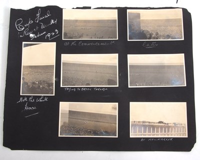 Lot 267 - Photo Album 1920s: Sporting/Naval/Opera...