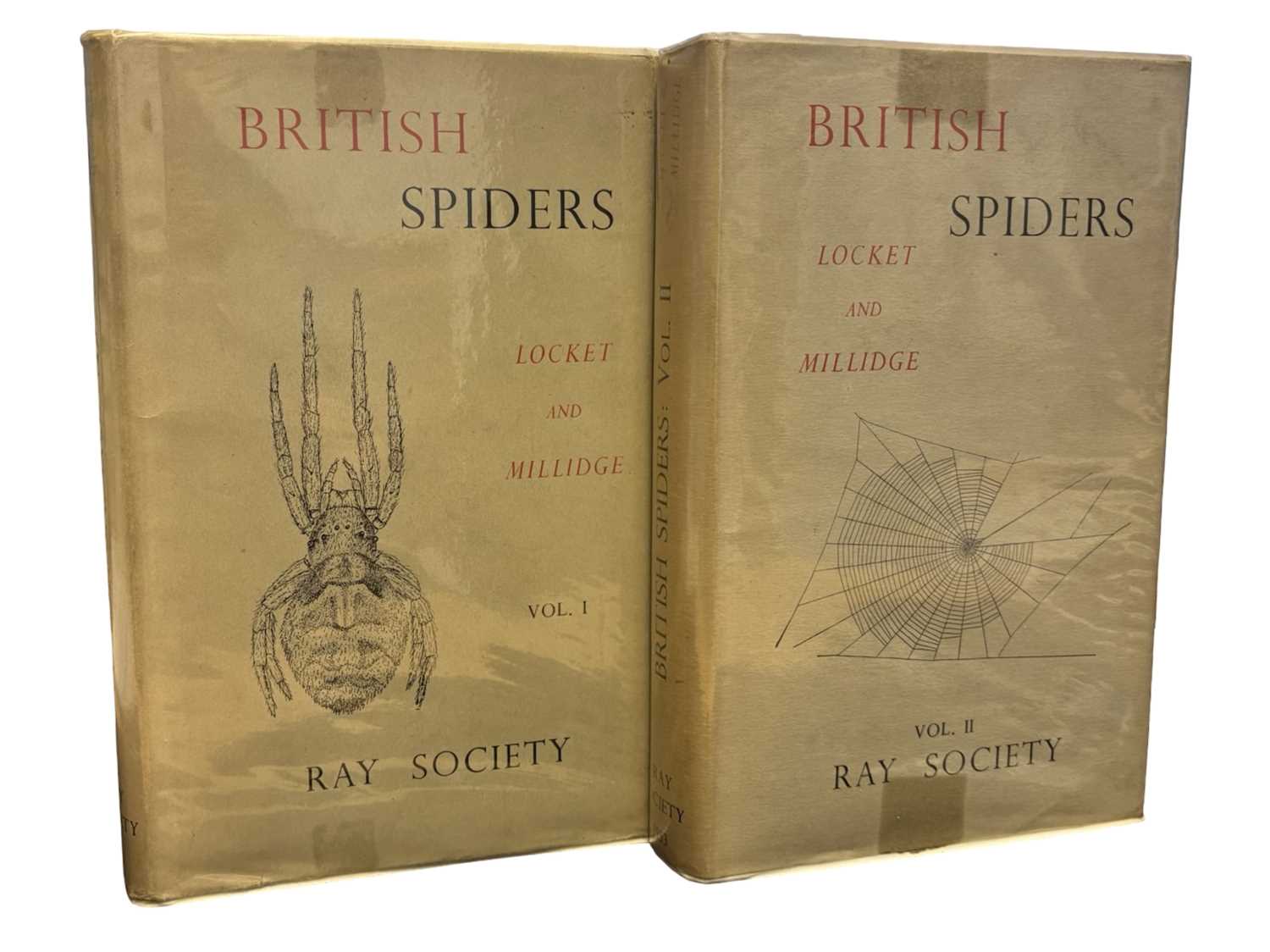 Lot 74 - G H LOCKET AND A F MILLIDGE: BRITISH SPIDERS,...