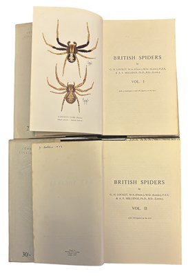 Lot 74 - G H LOCKET AND A F MILLIDGE: BRITISH SPIDERS,...