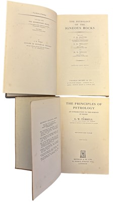 Lot 67 - PETROLOGY: 2 Titles: G W TYRELL: THE...
