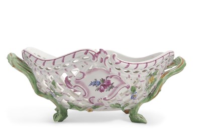 Lot 196 - Meissen Marcolini Period Basket painted with...