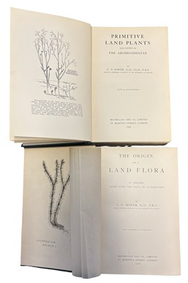 Lot 51 - F O BOWER: 2 Titles: PRIMITIVE LAND PLANTS...