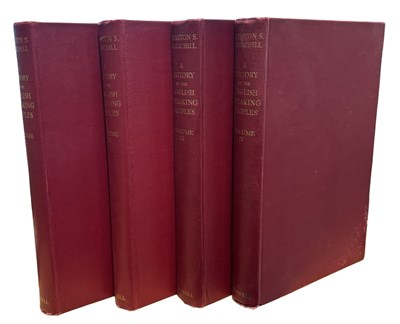 Lot 36 - WINSTON S CHURCHILL: A HISTORY OF THE ENGLISH...