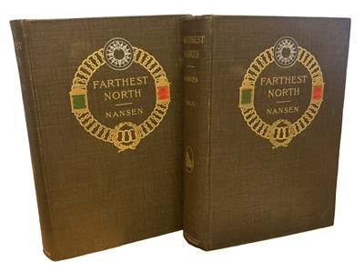 Lot 566 - DR FRIDTJOF NANSEN: FARTHEST NORTH - BEING THE...