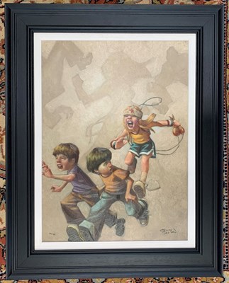 Lot 48 - Craig Davison (contemporary), "Grrrl Power!",...