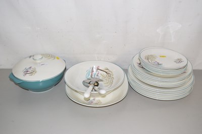 Lot 7 - Quantity of Royal Tunstall retro dinner wares