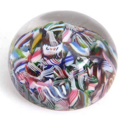 Lot 1 - French Glass Scrambled Paperweight probably...