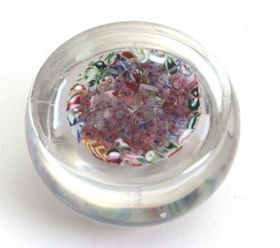 Lot 1 - French Glass Scrambled Paperweight probably...