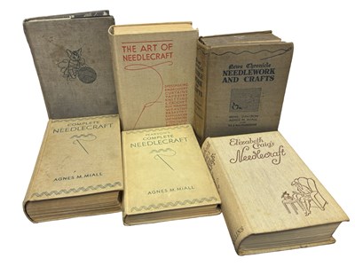Lot 188 - LINEN-BOUND NEEDLECRAFT INTEREST: 6 Titles:...