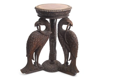 Lot 460 - An Anglo-Indian hardwood jardiniere stand, the...