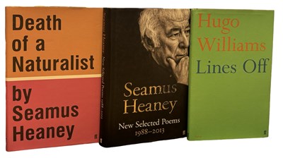 Lot 237 - MODERN POETRY: 3 Title: SEAMUS HEANEY: NEW...