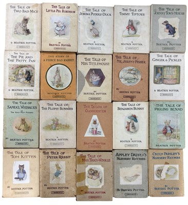 Lot 368 - BEATRIX POTTER: A collection of various titles