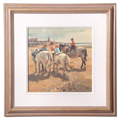 Lot 567 - Raymond Leech RSMA (b.1949), "Can we Gallop?",...