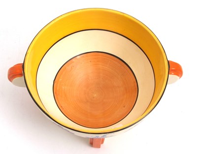Lot 9 - A Clarice Cliff Odilon shaped Art Deco bowl in...