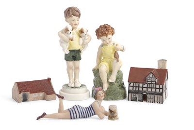 Lot 14 - A Royal Worcester figure designed by Dorothy...