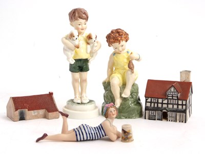Lot 14 - A Royal Worcester figure designed by Dorothy...